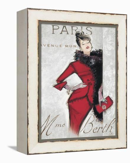 Paris Style Femme-Chad Barrett-Framed Stretched Canvas