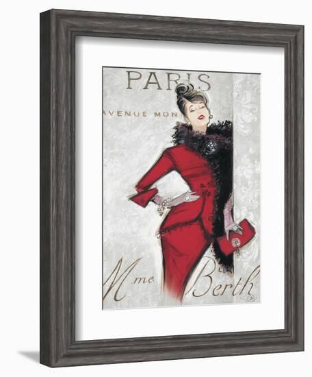 Paris Style Femme-Chad Barrett-Framed Art Print