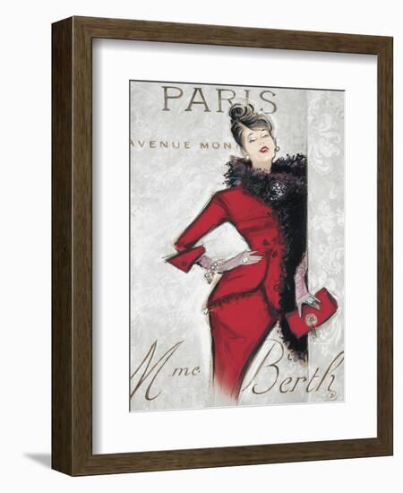 Paris Style Femme-Chad Barrett-Framed Art Print