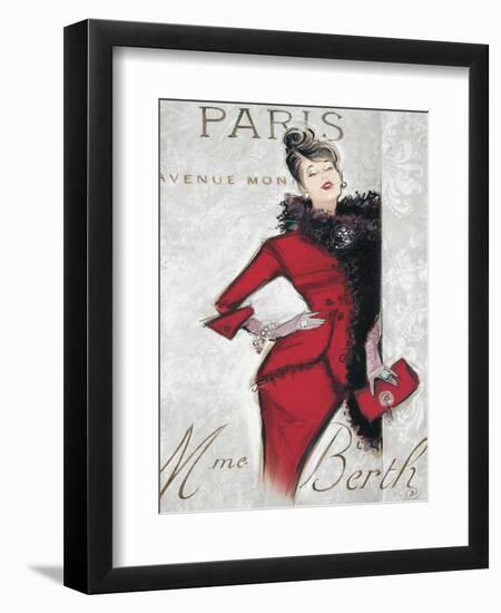 Paris Style Femme-Chad Barrett-Framed Art Print