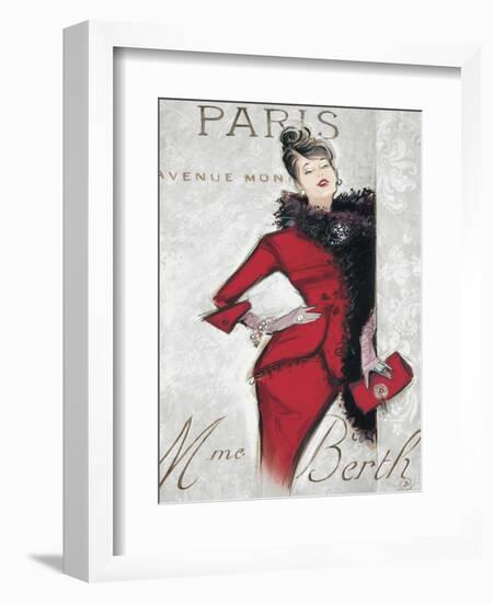 Paris Style Femme-Chad Barrett-Framed Art Print