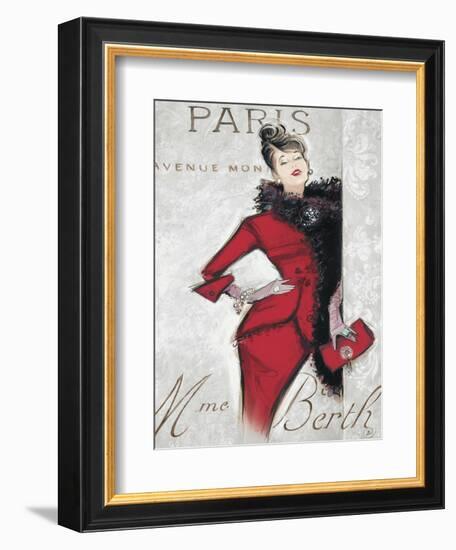 Paris Style Femme-Chad Barrett-Framed Art Print