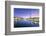 Paris sunrise on the Seine-Philippe Manguin-Framed Photographic Print