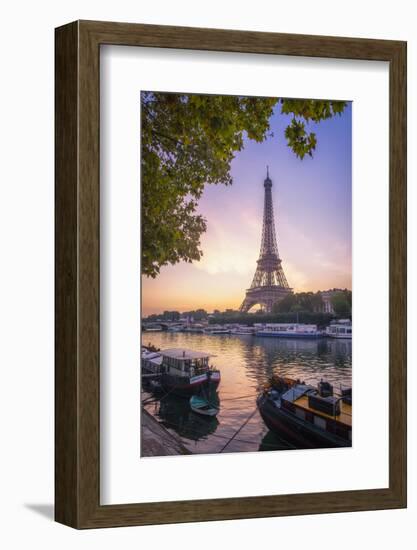 Paris sunrise-Philippe Manguin-Framed Photographic Print