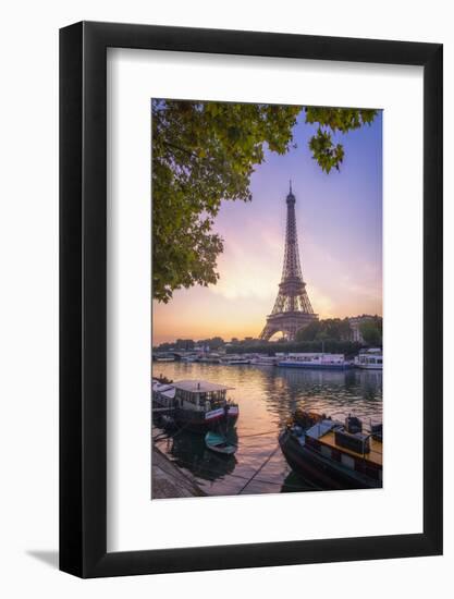 Paris sunrise-Philippe Manguin-Framed Photographic Print