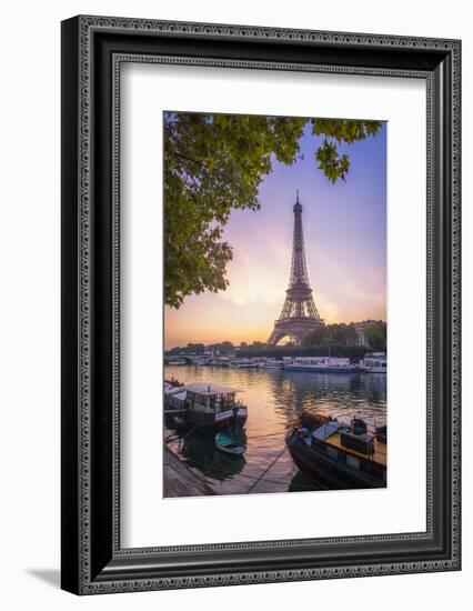 Paris sunrise-Philippe Manguin-Framed Photographic Print