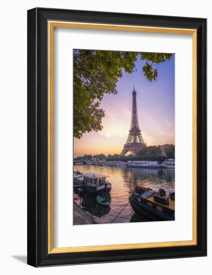 Paris sunrise-Philippe Manguin-Framed Photographic Print