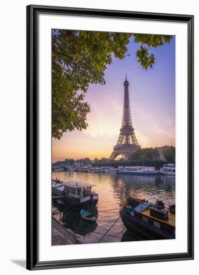 Paris sunrise-Philippe Manguin-Framed Photographic Print