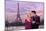 Paris Sunset-Chris Consani-Mounted Art Print