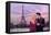 Paris Sunset-Chris Consani-Framed Stretched Canvas