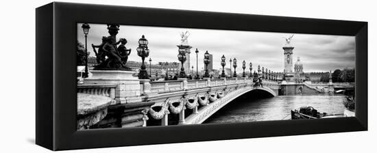 Paris sur Seine Collection - Alexandre III Bridge II-Philippe Hugonnard-Framed Premier Image Canvas