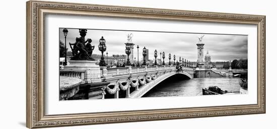 Paris sur Seine Collection - Alexandre III Bridge II-Philippe Hugonnard-Framed Photographic Print