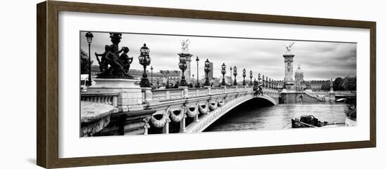 Paris sur Seine Collection - Alexandre III Bridge II-Philippe Hugonnard-Framed Photographic Print