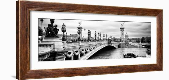 Paris sur Seine Collection - Alexandre III Bridge II-Philippe Hugonnard-Framed Photographic Print