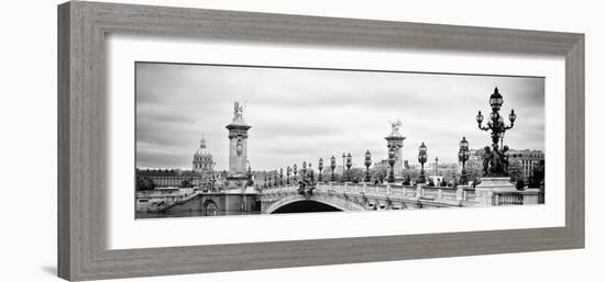 Paris sur Seine Collection - Alexandre III Bridge VI-Philippe Hugonnard-Framed Photographic Print