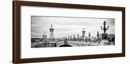 Paris sur Seine Collection - Alexandre III Bridge VI-Philippe Hugonnard-Framed Photographic Print