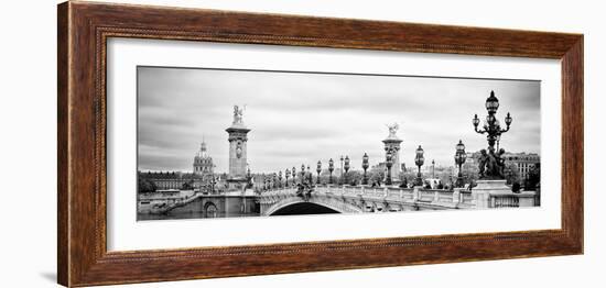 Paris sur Seine Collection - Alexandre III Bridge VI-Philippe Hugonnard-Framed Photographic Print