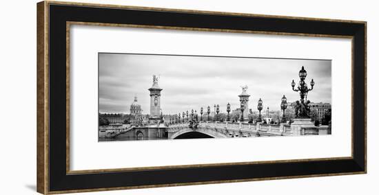 Paris sur Seine Collection - Alexandre III Bridge VI-Philippe Hugonnard-Framed Photographic Print