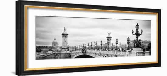 Paris sur Seine Collection - Alexandre III Bridge VI-Philippe Hugonnard-Framed Photographic Print