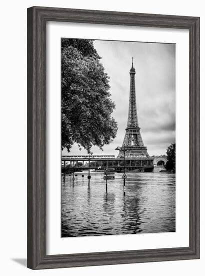 Paris sur Seine Collection - Along the Seine IV-Philippe Hugonnard-Framed Photographic Print