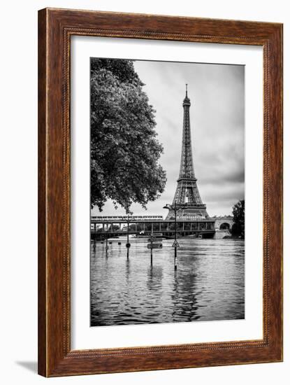 Paris sur Seine Collection - Along the Seine IV-Philippe Hugonnard-Framed Photographic Print