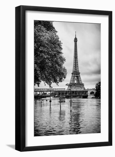 Paris sur Seine Collection - Along the Seine IV-Philippe Hugonnard-Framed Photographic Print