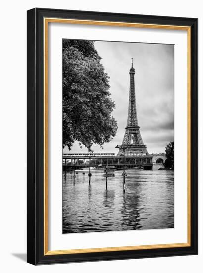 Paris sur Seine Collection - Along the Seine IV-Philippe Hugonnard-Framed Photographic Print