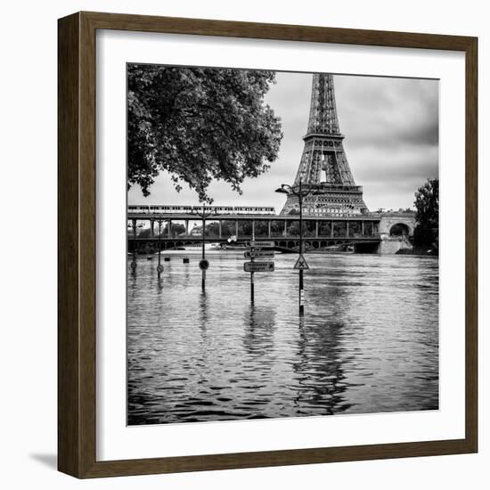 Paris sur Seine Collection - Along the Seine VI-Philippe Hugonnard-Framed Photographic Print