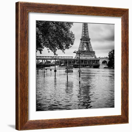 Paris sur Seine Collection - Along the Seine VI-Philippe Hugonnard-Framed Photographic Print