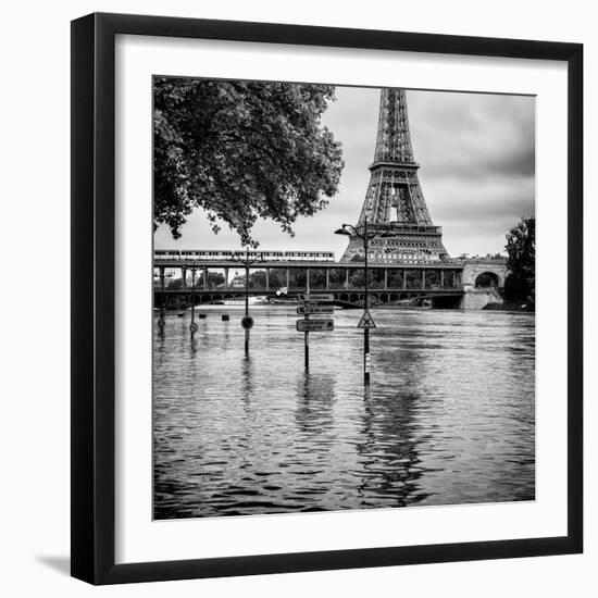 Paris sur Seine Collection - Along the Seine VI-Philippe Hugonnard-Framed Photographic Print