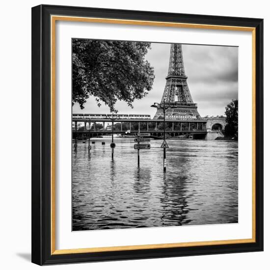 Paris sur Seine Collection - Along the Seine VI-Philippe Hugonnard-Framed Photographic Print