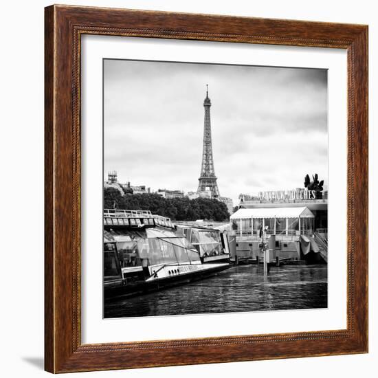 Paris sur Seine Collection - Bateaux Mouches I-Philippe Hugonnard-Framed Photographic Print