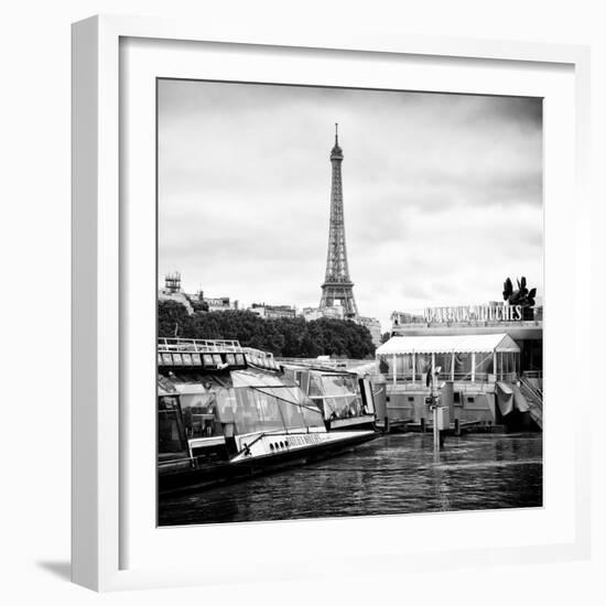 Paris sur Seine Collection - Bateaux Mouches I-Philippe Hugonnard-Framed Photographic Print