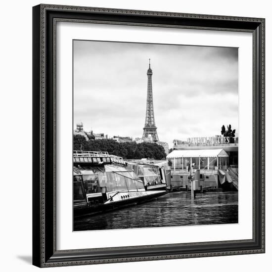 Paris sur Seine Collection - Bateaux Mouches I-Philippe Hugonnard-Framed Photographic Print