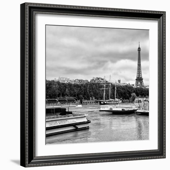 Paris sur Seine Collection - Bateaux Mouches XI-Philippe Hugonnard-Framed Photographic Print