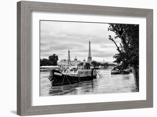 Paris sur Seine Collection - Boat Ride-Philippe Hugonnard-Framed Photographic Print