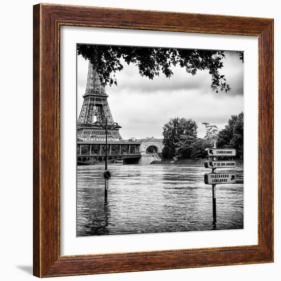 Paris sur Seine Collection - Eiffel Bridge IV-Philippe Hugonnard-Framed Photographic Print