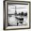 Paris sur Seine Collection - Floating Barge II-Philippe Hugonnard-Framed Photographic Print