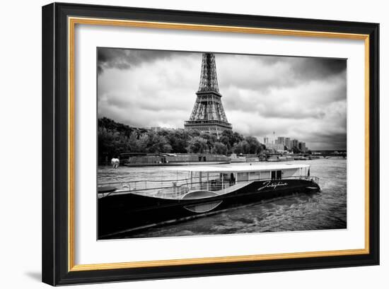 Paris sur Seine Collection - Josephine Cruise III-Philippe Hugonnard-Framed Photographic Print