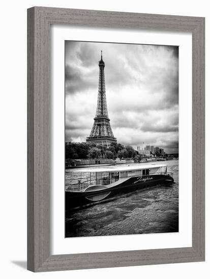 Paris sur Seine Collection - Josephine Cruise-Philippe Hugonnard-Framed Photographic Print