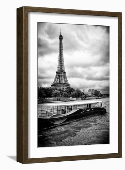 Paris sur Seine Collection - Josephine Cruise-Philippe Hugonnard-Framed Photographic Print