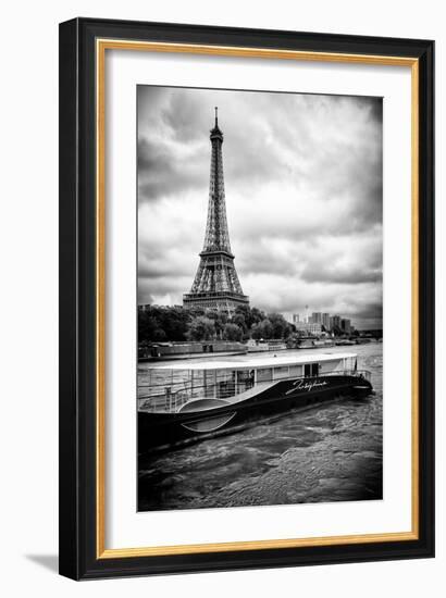 Paris sur Seine Collection - Josephine Cruise-Philippe Hugonnard-Framed Photographic Print