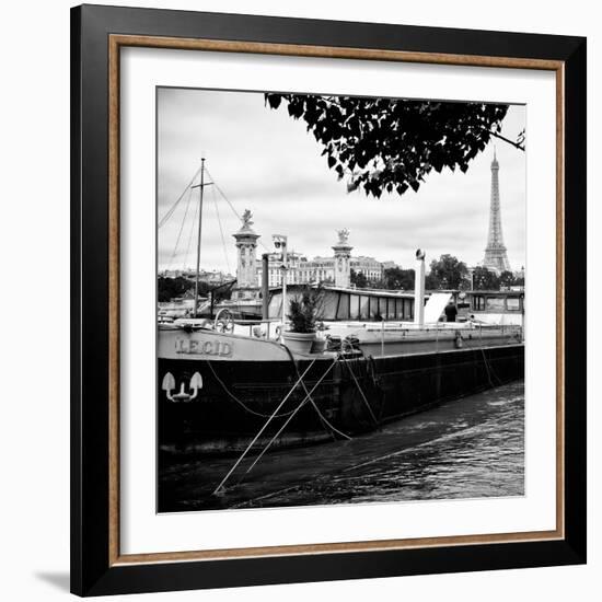 Paris sur Seine Collection - Le Cid Paris II-Philippe Hugonnard-Framed Photographic Print