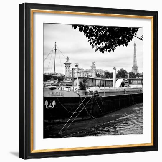 Paris sur Seine Collection - Le Cid Paris II-Philippe Hugonnard-Framed Photographic Print