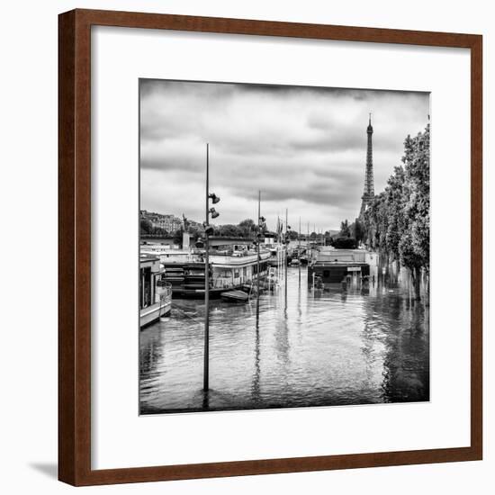 Paris sur Seine Collection - Morning on the Seine II-Philippe Hugonnard-Framed Photographic Print