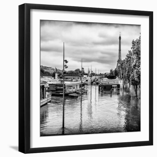 Paris sur Seine Collection - Morning on the Seine II-Philippe Hugonnard-Framed Photographic Print