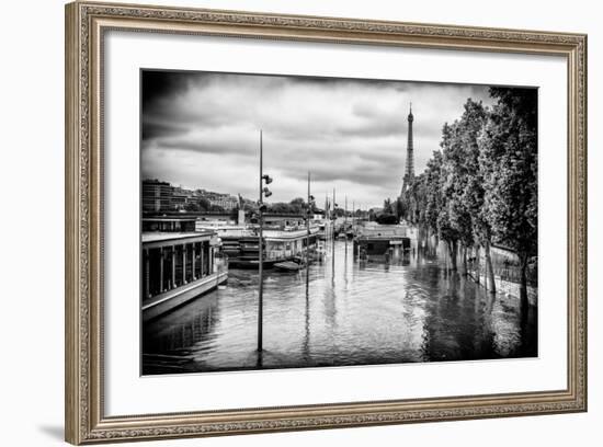 Paris sur Seine Collection - Morning on the Seine-Philippe Hugonnard-Framed Photographic Print