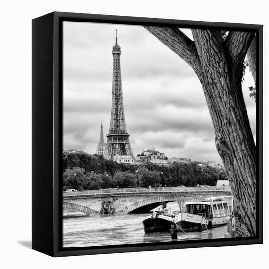 Paris sur Seine Collection - Parisian Trip II-Philippe Hugonnard-Framed Premier Image Canvas