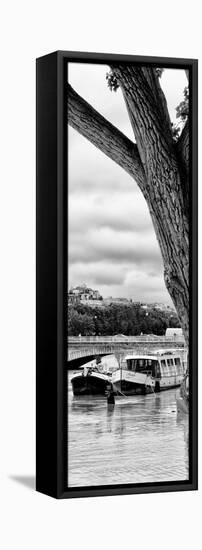 Paris sur Seine Collection - Parisian Trip III-Philippe Hugonnard-Framed Premier Image Canvas