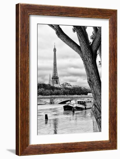 Paris sur Seine Collection - Parisian Trip-Philippe Hugonnard-Framed Photographic Print